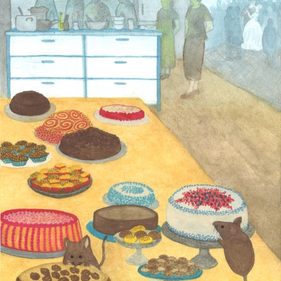 Illustration from the picture book <i>Mi-Ma-Mäusegeschichten</i>